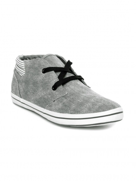 Men Grey Casual Shoes